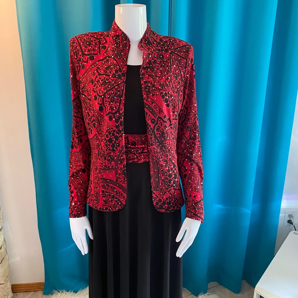 Two pieces- dress and jacket